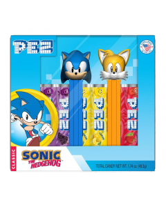 Pez Sonic The Hedgehog Gift Set - 1.74oz (49.3g)