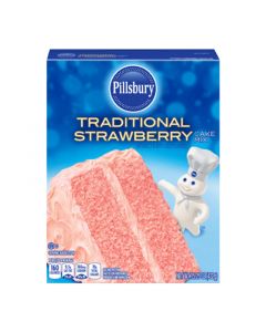 Clearance Special - Pillsbury Traditional Strawberry Cake Mix - 15.25oz (432g) **Best Before: 19th October 2023**
