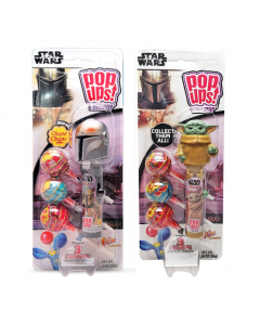 POP UPS! Lollipops Star Wars - Mandalorian Blister Pack - 1.26oz (36g)