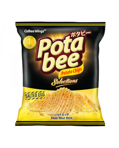 Potabee Salted Egg Potato Chips - 68g