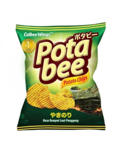 Potabee Seaweed Potato Chips - 68g