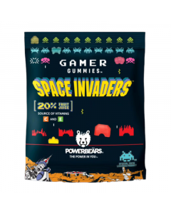 Powerbears Space Invaders Gummies - 125g