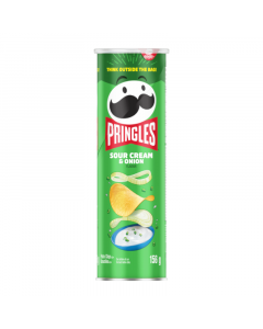 Clearance Special - Pringles Sour Cream & Onion - 156g [Canadian] **Best Before: 13th Jauary 2024**
