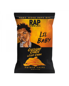 Rap Snacks Lil Baby Cheddar Cheese with Sour Cream - 2.5oz (71g)