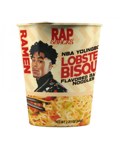Rap Snacks: Lobster Bisque Flavored Ramen Noodles - 2.25oz (64g)