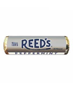 Clearance Special - Reed's Peppermint Flavoured Hard Candy Roll 1.01oz (29g) **Best Before: March 2024**