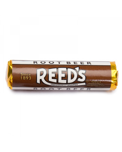Reed's Root Beer Flavored Hard Candy Roll 1.01oz (29g)