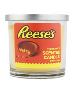 Reese's Peanut Butter Cup Triple Wick Scented Candle - 14oz (396g)