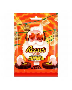 Clearance Special - Reese's White Peanut Butter DJ Santa's Disco Lights - 70g [Christmas] **Best Before: 1st April 2024**