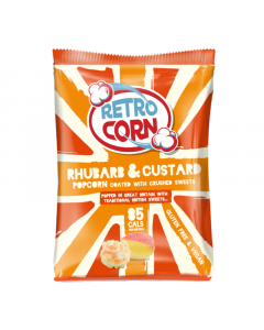 Retrocorn Rhubarb & Custard Popcorn - 35g