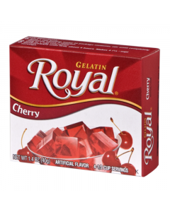 Clearance Special - Royal Gelatin - Cherry - 1.4oz (40g)**Best Before:March 2024**