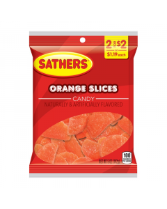 Clearance Special - Sathers Orange Slices - 5oz (142g) **Best Before: December 23**