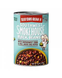 Serious Bean Co Southwest Smokehouse Black Beans with Corn - 15.75oz (439g)