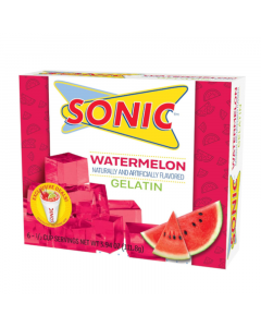 Clearance Special - Sonic Gelatin Watermelon - 3.94oz (111.8g) **Best Before: March 2024**