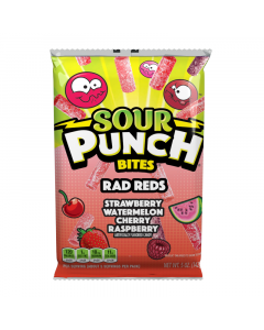 Sour Punch Bites Rad Reds - 5oz (140g)
