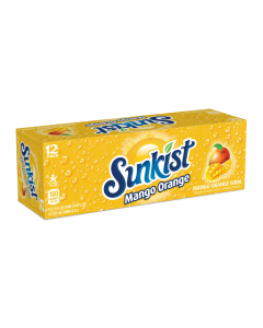 Sunkist Mango Orange - 12-Pack (12 x 12fl.oz (355ml))