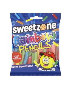 Sweetzone Rainbow Pencils - 90g [UK]