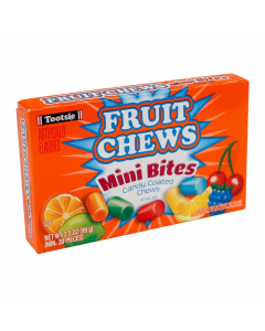Tootsie Fruit Chews Mini Bites Theatre Box - 3.5oz (99g)