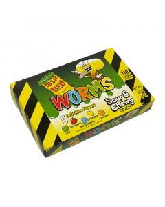 Clearance Special - Toxic Waste Worms Assorted Theatre Box - 3oz (85g) **Best Before: February 2024**