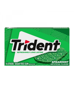 Trident Spearmint Gum 14pc