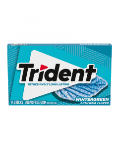 Trident Wintergreen Gum 14pc