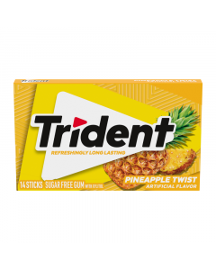 Trident Pineapple Twist Gum 14pc