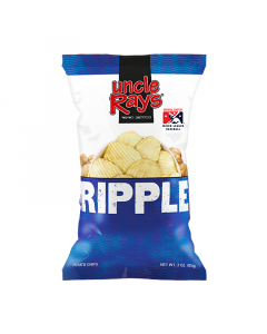 Uncle Ray's Potato Chips - Ripple 4.5oz (120g)
