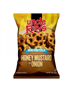 Uncle Ray's Mini Pretzels Honey Mustard and Onion - 4oz (113g)