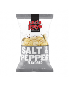 Uncle Ray's - Salt & Pepper Potato Chips - 4.25oz (120g)
