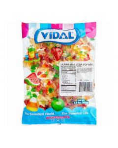 Vidal Mini Soda Pop Mix - 2.2lb (1kg)