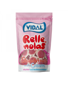 Vidal Strawberries With Cream - 180g