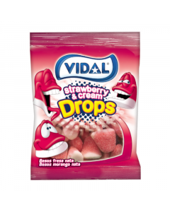 Vidal Strawberry & Cream Drops - 3.17oz (90g)
