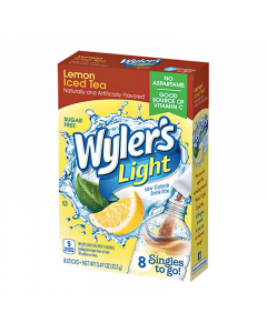 Wyler's Light Singles To Go Lemon Iced Tea 8-Pack - 0.47oz (13.3g)