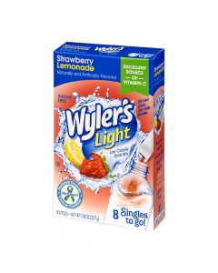 Wyler's Light Singles To Go Strawberry Lemonade 8-Pack - 0.8oz (22.7g)
