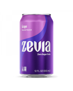 Zevia Zero Calorie Grape Soda - 12fl.oz (355ml)