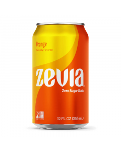 Zevia Zero Calorie Orange Soda - 12fl.oz (355ml)