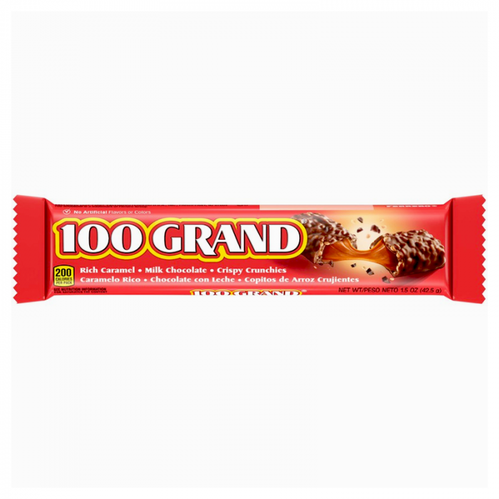 100 Grand Chocolate Bar - 1.5oz (42.5g) - American Fizz